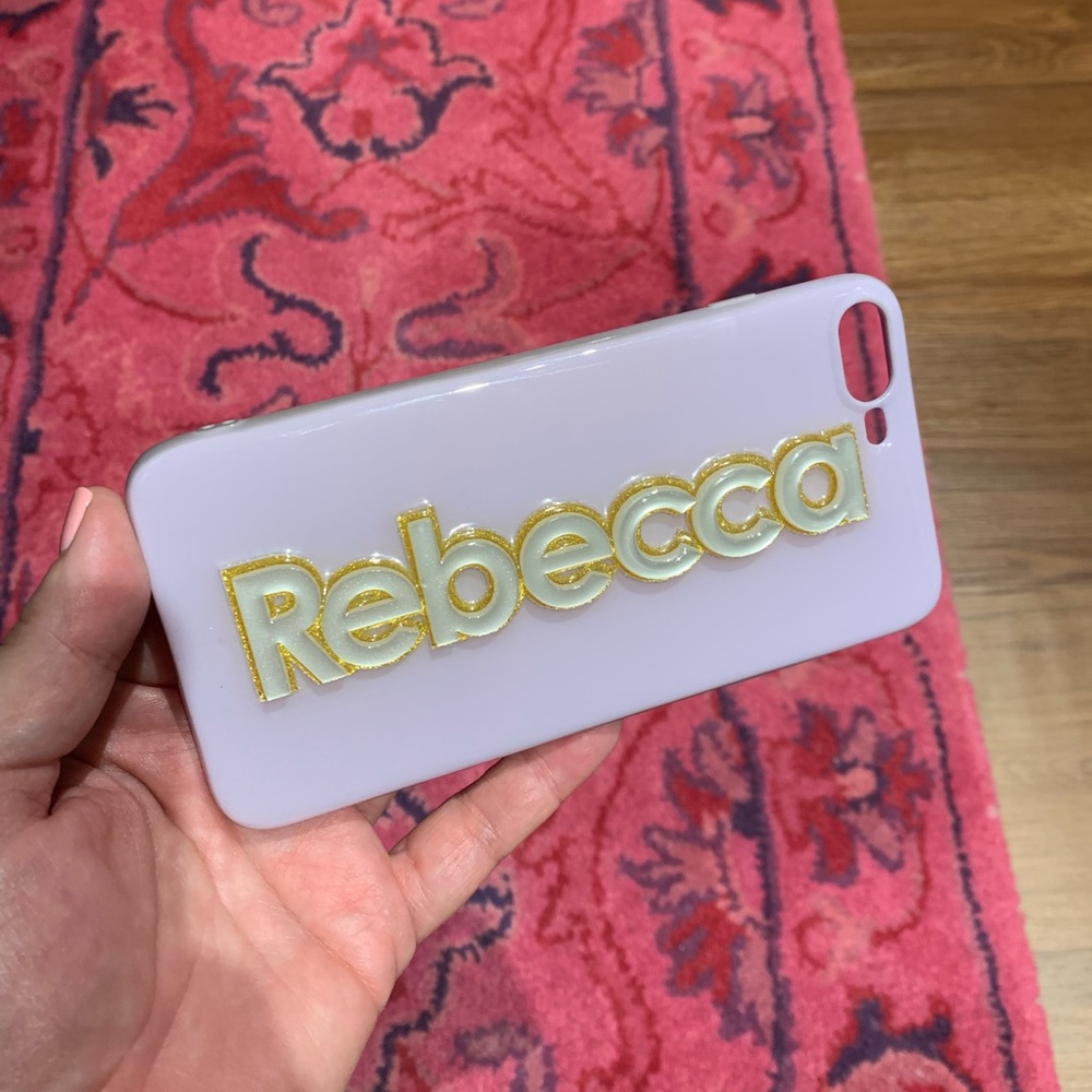 BaubleBar x Off My Case iPhone case
